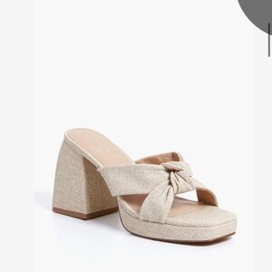 Coconuts by matisse natural Block Heel Sandals